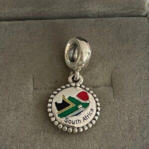 Pandora South Africa Flag Charm